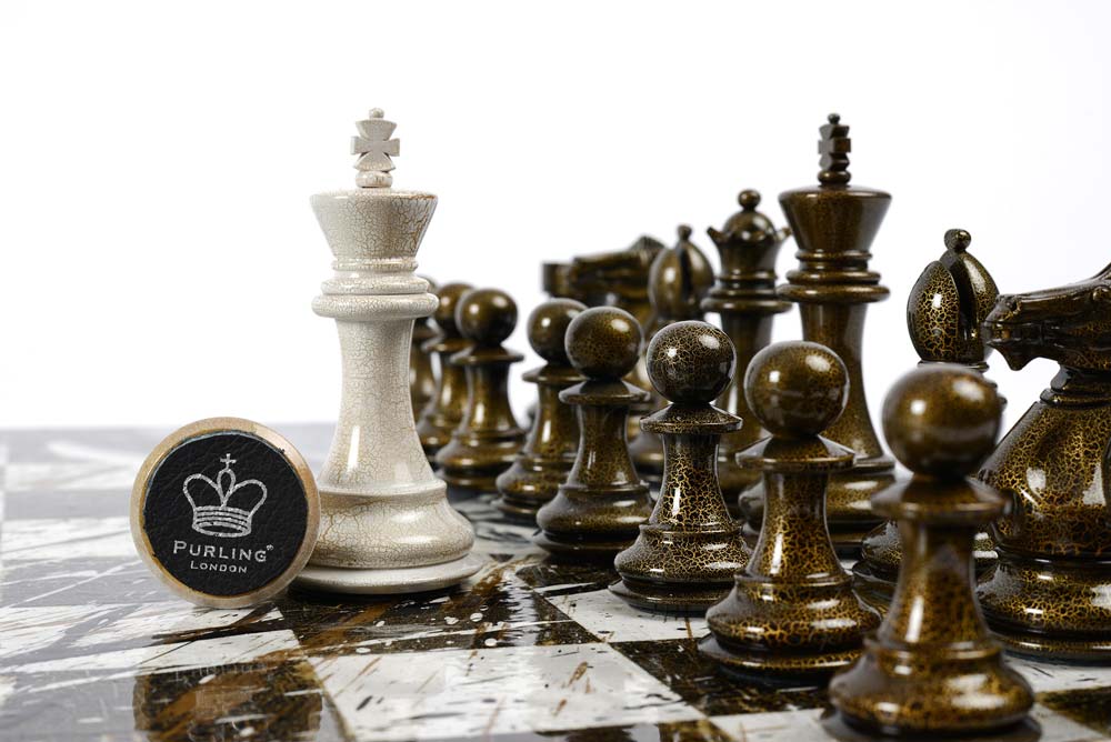 DS Art Purling London bespoke chess set