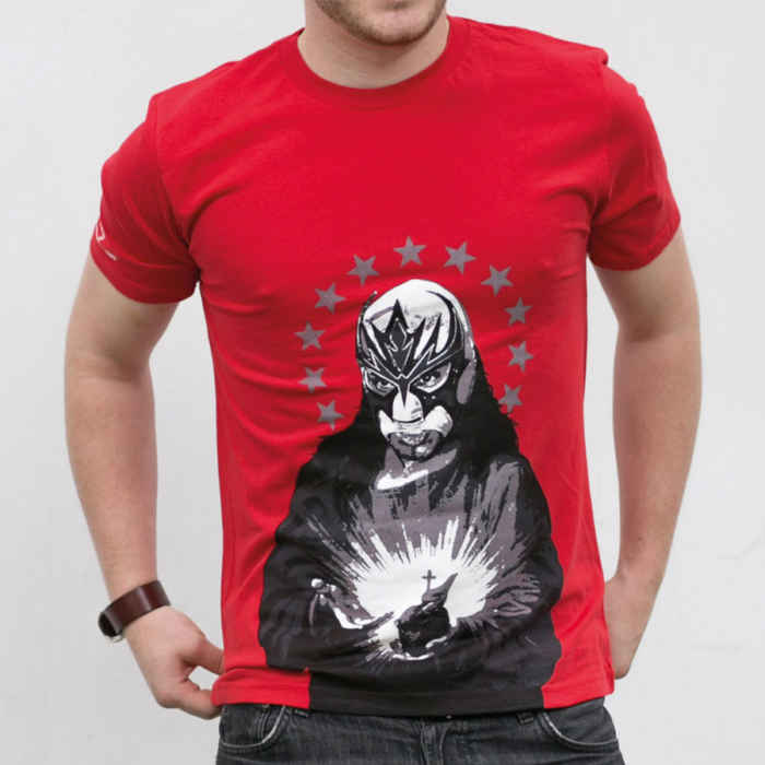 Luchador Tee red